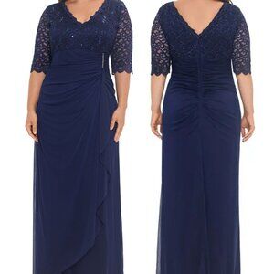Betsy & Adam Gown-Size 16-NWT/SMALL DEFECT